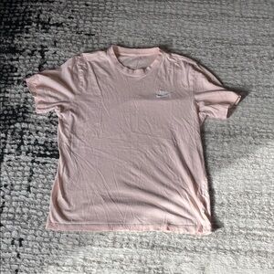 Nike Men's Light Pink Short Sleeve Tee